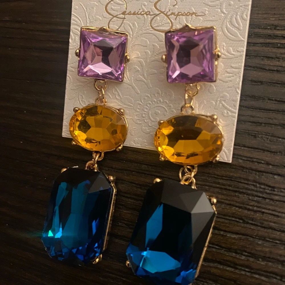 NEW Jessica Simpson drop earrings